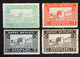 1939 - Turkey Turkish Hatay  State - Castles - 4 Stamps - New  -( Mint Hinged) - 1934-39 Sandjak D'Alexandrette & Hatay