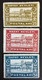 1939 - Turkey Turkish Hatay  State - Post Office Antioch - 3 Stamps - New  -( Mint Hinged) - 1934-39 Sandjak D'Alexandrette & Hatay