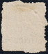Heimat VD Auberson 1886-02-22 Poststempel Auf Telegraphen-Marke 1 Fr. Zu#17 Briefstück - Telegraph