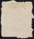 Heimat VD Auberson 1886-02-22 Poststempel Auf Telegraphen-Marke 1 Fr. Zu#17 Briefstück - Telegrafo