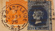 SOUTH AUSTRALIA 1879 QV 6d Blue + 2d ORANGE Franked On Cover Adelaide To LONDON Via Brindisi Very Fine As Per Scan - Brieven En Documenten