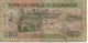 Mocambique 100 Meticais 1983 Circulated - Mozambique