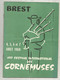 Programme, Brest, VIII E Festival International Des CORNEMUSES, 9 Scans, 1960, Frais Fr 3.35 E - Programma's