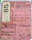WW1 - Fiche De Diagnostic BLESSÉ EVACUABLE - Victor Cornet Sergent 85 ème R.I - 1918 - 1914-18