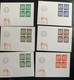 18571 -  Timbres De Service 1976 12 FDC Bloc De 4 Nos Zst 60-71 (manque 72 5.00 CHF) - Strafportzegels