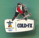 Olympic Games Olympiade Ice Hockey Vancouver 2010. COLD - FX, Enamel Pin Badge Abzeichen - Jeux Olympiques