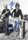 German Musicologist Frank Schneider Musikwissenschaftler & Peter Wunderwald 2 PS-TEAM Band Photo Jahning Gohren/Rugen - Autogramme