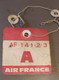 AIR FRANCE - Ancienne étiquette à Bagages Avion Aviation  Années 60 - Étiquettes à Bagages