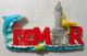 Magnet, Clock Tower, Dolphin, Izmir 11,5 X 6,7cm - Other & Unclassified