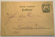 „ANGAUR KAROLINEN 1909“ RARE Cds Postal Stationery>Hamburg(Palaos Republic Of Palau Micronesia Japan USA Carolinas Cover - Islas Carolinas