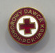 Red Cross Croix Rouge Rotes Kreuz, Honorary Blood Donor Poland, Vintage Pin Badge Abzeichen, Enamel - Médical