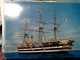 4 CARD LIVORNO NAVE SCUOLA  VELA AMERIGO VESPUCCI   VBN1975   IV957 - Livorno