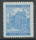 BÖHMEN & MÄHREN 1942, 2 K Cyanblau Schloss Pardubitz, Postfrisches Kab.-Stück - Other & Unclassified