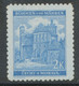 BÖHMEN & MÄHREN 1942, 2 K Cyanblau Schloss Pardubitz, Postfrisches Kab.-Stück - Andere & Zonder Classificatie