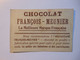 B0099d - Image Chromo CHOCOLAT FRANCOIS MEUNIER - Environs D'Allevard Isère - Les Sept Laus - L'agnelin - Chocolat