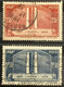 YT 316 317 (°) Obl 1936 Monument De Vimy Canadiens Guerre 1914-1918 (côte 12,5 Euros) France – Bleu2 - Oblitérés