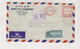 HONG KONG 1961 Registered  Airmail Cover To Germany Meter Stamp - Cartas & Documentos