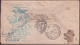 USA 1947 FDC 15 Cents Registered Cover To India , New Jersey NJ United States, Statue Of Liberty (**) Inde Indien - Covers & Documents