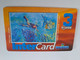 ST MARTIN / INTERCARD  3 EURO  PLANGEE          NO 128  Fine Used Card    ** 10912** - Antilles (French)