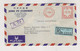 HONG KONG 1964 Registered  Airmail Cover To Germany Meter Stamp - Briefe U. Dokumente