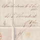 Delcampe - 1865 - Lettre Pliée Avec Correspondance En Français D' AMSTERDAM, Pays Bas Vers Montpellier, France - Poststempels/ Marcofilie