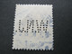 DEUTSCHES REICH , Germania     , Firmenlochung    , Perfin , Perfore ,  Lochung Aus Strassburg - Used Stamps