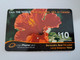 BERMUDA  $10,- LOGIC PHONECARD    BERMUDA     FLOWERS   PREPAID CARD  Fine USED  **10956** - Bermudas