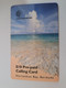 BERMUDA  $10,-  C&W  BERMUDA     HORSESHOE BAY    PREPAID CARD  Fine USED  **10957** - Bermudas