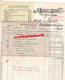63- CLERMONT FERRAND- FACTURE HENRI SUSS- MANUFACTURE LAINES COTONS-FABRIQUE LAINAGES-10 RUE ANDRE MOINIER-1941 - Textile & Clothing
