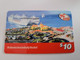 St MAARTEN  Prepaid  $10,- TC CARD  CRUISE SHIPS IN HARBOUR PHILLIPPSBURG         Fine Used Card  **10979** - Antillas (Nerlandesas)