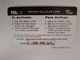 St MAARTEN  Prepaid  $10,- TC CARD  CRUISE SHIPS IN HARBOUR PHILLIPPSBURG         Fine Used Card  **10979** - Antilles (Netherlands)