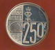 Belgio 250 Francs 1997 Belgique Belgium Reine Paola Ruffo Di Calabria X 60 Jahre Koningin Silver Proof Coin + Box - FDC, BU, Proofs & Presentation Cases