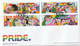 United Kingdom 2022 Pride FDC "love" - 2021-... Dezimalausgaben
