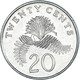 Monnaie, Singapour, 20 Cents, 1997 - Singapour