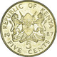 Monnaie, Kenya, 5 Cents, 1987 - Kenya