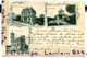 - Montevidéo - ( Uruguay ), Multi Vues, 3 Vues, Précurseur, Villas, écrite, 1902, Carte De 120 Ans, TBE, Scans. - Uruguay