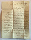 Cursive RARE „78 LES ARCS S ARGENS“ + DRAGUIGNAN 1849 Lettre Avec Texte >Flayosc (France Var Port Local Cover - 1849-1876: Période Classique