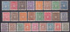 COTE DES SOMALIS - 1938/1947 - TAXE - SERIES COMPLETES YVERT N°11/20+39/53 * MLH - COTE = 28 EUR. - - Neufs