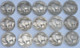 Etats-Unis - Lot De 15 Buffalo Nickels - 07-123 - 1913-1938: Buffalo