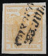 "Ungarn- Vorläufer" Österreich ANK 1 M I B Goldgelb, Befund Ferchenbauer (300.- €) CASCHAU 23. Juli Farbrarität ! - ...-1867 Prephilately