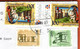 Hungari / 2001 Furniture,  Chair, 2008 Stamp Day - 550th Anniversary Of The Election Of Matyas, Horse, Castle - Storia Postale