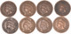 Etats-Unis - Lot De 8 Indian Head Cents / Indian Penny - 07-128 - 1859-1909: Indian Head