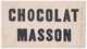 Course à Pieds Chocolat Masson - Marathon Sport Athlétisme / Running Race Victorian Trade Card A41-85 - Other & Unclassified