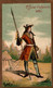 CHROMO SAVON NORMAL CHAUVET & Cie MARSEILLE OFFICIER D'INFANTERIE 1680 - Autres & Non Classés