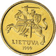 Monnaie, Lituanie, 10 Centu, 1999, SPL, Nickel-Cuivre - Litauen