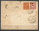 EVELOPPE AVEC N° 111a Double Surcharge CACHET NOUMEA / Signé CALVES /RARE - Covers & Documents