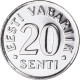 Monnaie, Estonie, 20 Senti, 2003, No Mint, SUP+, Nickel Plaqué Acier, KM:23a - Estonia