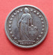 - SUISSE - 1 Franc - 1914 - Argent - - 1 Franken