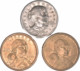 Etats-Unis - Lot De 3 X One Dollar Susan B Anthony And Native Americans - 07-132 - Unclassified