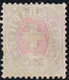 Heimat SO Grenchen Blau Telegraphenstempel Auf Telegraphen-Marke 50 Rp. Zu#16 Stumpfe Zähne - Telegraafzegels